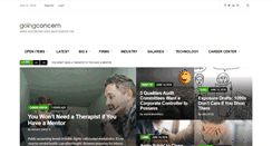 Desktop Screenshot of goingconcern.com